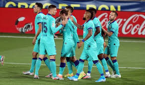 Dest, de jong, busquets, pedri e alba; Villarreal Fc Barcelona La Liga Matchday 34 Fc Barcelona