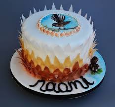 Hand Painted Fantail Bird Cake With Wafer Paper Bird Cakes Cake Creations Cake
