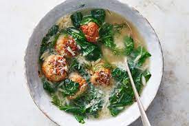Italian Wedding Soup With Turkey Meatballs Recipe Recipe Italian Wedding Soup Wedding Soup Turkey Meatball Recipe