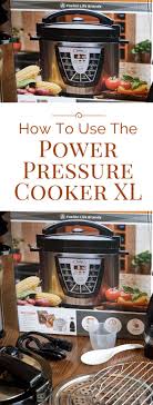 How To Use The Power Pressure Cooker Xl Pressure Cooking