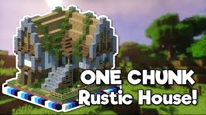 Sign up for the weekly newsletter to be the first to know about the most recent and dangerous floorplans! Minecraft Rustic House In One Chunk Tutorial Youtube