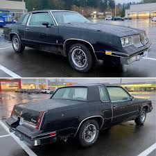 Image result for Black 1985 Oldsmobile