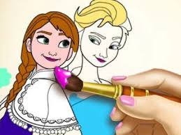 Elsa arkadaşları ile birlikte önemli bir davete katılacak. Elsa Ve Anna Boyama Kitabi Oyunu Oyna