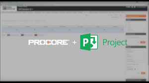 microsoft project integration with procore