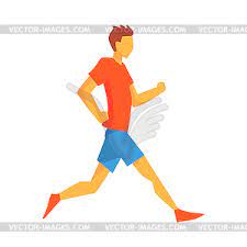 Dieser pinnwand folgen 212 nutzer auf pinterest. Man Jogging In Langsamen Tempo Mannliche Sportler Laufen Clipart Bild