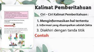 Kalimat berita merupakan salah satu jenis kalimat berupa pemaparan mengenai suatu informasi atau peristiwa. Tema 6 Sub Tema 4 Kelas 1 Mi Kerjasama Kalimat Pemberitahuan Karya Seni 3 Dimensi Youtube