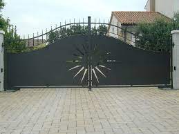 Cancelli in lamiera intagliata padova rubano prezzi realizzazione. Cancello In Lamiera A 2 Ante Idealferro