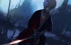 #gintama #sakata gintoki #gintoki #gintama edit #gintama wallpapers #soz its so late. Wallpaper Sword Samurai Gintama Gin San Silver Hair Images For Desktop Section Sejnen Download