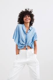 Flowing Shirt New In Trf Zara United Kingdom Flowy Shirt Casual Fashion Trends Zara Fashion