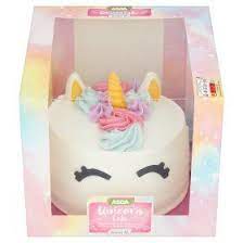 Order your favourite british food and goods from us; Asda Unicorn Celebration Cake Asda Groceries Unicorn Cake Online Food Shopping Celebration Cakes