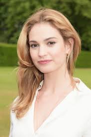 Cinderella Star Lily James Went to Kensington Palace and Nailed the Hair  and Makeup