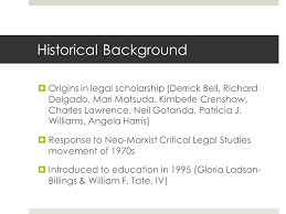 Critical race theory, whose major themes are the concepts of white privilege, internalized racism, intersectional theory, and institutional racism, is a i would argue that's when all of the racial divides started growing instead of healing, and those who egg this process on treat critical race theory. Critical Race Theory Crt Mr M Auciello English Ppt Download