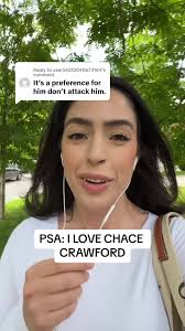 Replying to @user56512040673164 Pretty sure my video implied that it’s ME  who is the problem, but in case it needed further clarification: @Chace  Crawford is a walking green flag @Call Her Daddy ...