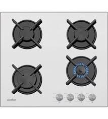 Diğer pişirme yöntemlerinden çok farklı olarak ocağın üzerine konan tava ya da tencereyi ısıtır ancak. Simfer T3036 N 4g Flat Set Ustu Beyaz Cam Ocak Emaye Izgara