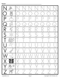 An alphabet is a group of letters that make up each of the sounds of a language. Uppercase Letter Tracing Worksheets A Z Free Printable Alphabet Worksheets Printable Alphabet Worksheets Alphabet Tracing Worksheets