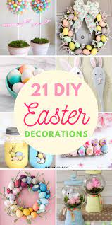 To inspire your christmas decorations i've rounded up some of the amazing christmas decor ideas for christmas tree, wreath, outdoor porch, snowman, santa, snowflakes and much more. 21 Diy Easter Decor Ideas