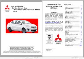 Mitsubishi motors north america, inc. Mitsubishi Mirage G4 2018 Service Body Repair Manual Auto Repair Manual Forum Heavy Equipment Forums Download Repair Workshop Manual