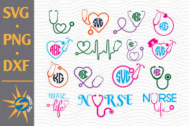 Stethoscope Monogram Graphic By Svgstoreshop Creative Fabrica
