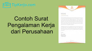 Surat pengalaman kerja adalah surat yang isinya memberikan keterangan pengalaman kerja seseorang meliputi tempat, jabatan atau poisisi dan juga lama dia bekerja di instansi tersebut. 10 Contoh Surat Pengalaman Kerja Yang Baik Dan Benar Tip Kerja