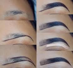 Draw a line across the bottom of your eyebrows with an angled brush. 6 Simple Steps On How To Do Eyebrows At Home In 2020 Briefly Sa