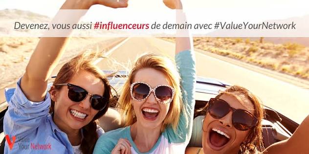 Agence Influenceur ValueYourNetwork
