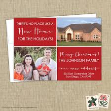 Christmas Card Moving Announcement We Ve Moved Etsy In 2020 Creative Christmas Cards Creative Christmas Moving Cards