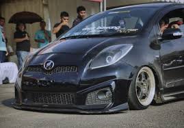 Toyota Yaris Stance Bagged Bekasi Wheels