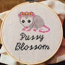 Check spelling or type a new query. Fo A Pussy Blossom Possum For A Friend Crossstitch