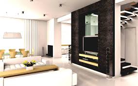 A small modern bedroom with a watercolor wall, a sleek white dresser. Living Room Interior Design India For Small Spaces Decoomo