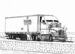 This 18 wheeler semi truck coloring pageready to print and paint for your kids. 18 Wheeler Semi Truck Coloring Page Netart