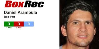 BoxRec: Daniel Arambula