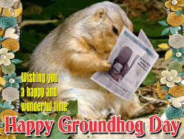 These groundhogs don't see their shadow cause they're checking out the sunrise. Groundhog Day Cards Free Groundhog Day Wishes Greeting Cards 123 Greetings
