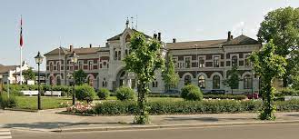 The norwegian railway museum is located at hamar in innlandet county, norway. Hamar Station Wikipedia