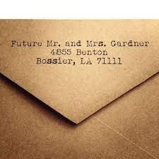 Rustic Return Address Envelopes Wedding Return By Annspaperie Wedding Invitation Envelopes Address Fun Wedding Invitations Wedding Invitation Return Address