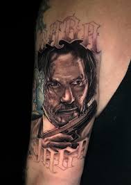 BABA YAGA from today!! Had a blast making this John Wick piece!!! Going to  finish the lettering and add whites after it heals!!