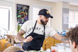 Ms. Capozzi's Upper School Nutritional Science students have recently  welcomed guest lecturer and Loco Taqueria's Executive Chef Anthony Ciancio.  Students are learning to prepare nutrient-dense meals and analyzing how  this fuel affects