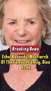 Telling My Grandmother Ethel Kennedy Died