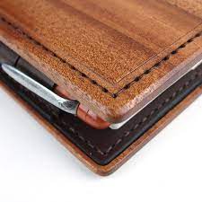 木と革で作った ほぼ日手帳専用カバー iichi ハンドメイド クラフト作品 手仕事品の通販 ハンドメイド レザー ハンドメイド 通販
