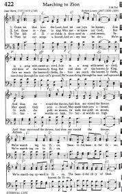 Marching To Zion Hymn Satb Hymn Zion Sheet Music