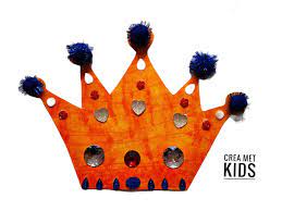 17x kroon knutselen voor koningsdag / driekoningen. Creatieve Koningsdag Kroon Knutsel Maken Met Koningsdag Magicpaint Verftechniek Mirelle Creametkids