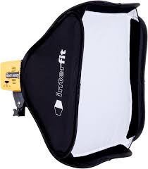 Amazon Com Interfit Honey Badger 320ws 2 Light Kit Compact Yellow Hb3202k1 Camera Photo
