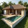 synthetic palm thatch roof for bungalow from www.facebook.com