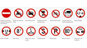 Berhenti tanda peringatan lalu lintas jalan tanda jalan simbol dilarang stop. Rambu Lalu Lintas Yang Sering Dilanggar Moladin