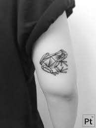 Black And White Frog Tattoo Designs Geometric Frog Tattoo My Tattoos Pinterest Frog Tattoos Geometric Animal Tattoo Frog Tattoos Geometric Tattoo