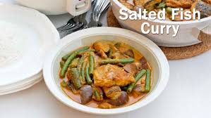 Salted fish, such as kippered herring or dried and salted cod, is fish cured with dry salt and thus preserved for later eating. Salted Fish Curry Malaysian Chinese Kitchen