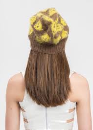 Maybe you would like to learn more about one of these? Ashley Williams Devils Knit Beanie Yellow Garmentory