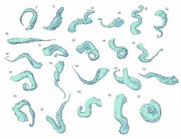 Tentacle Study By Darkartist3 On Deviantart Tentacle Art Tentacle Octopus Tentacles Drawing