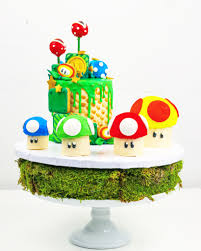 This amazing super mario bros. Buttercream Super Mario Brothers Theme Mini Cakes Album On Imgur