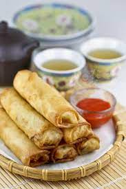 Fried Popiah Spring Rolls Roti N Rice Food Fried Spring Rolls Spring Rolls