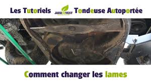 Robot tondeuse, tracteur tondeuse, débroussailleuse, riders, . Tutoriel Autoportee N 1 Comment Changer Les Lames D Un Tracteur Tondeuse Autoportee Youtube